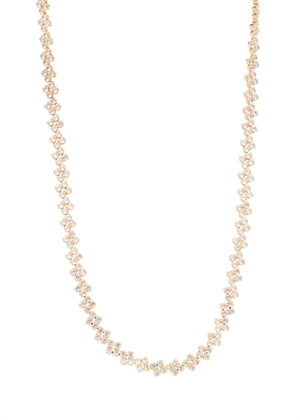 Claire crystal necklace Forgyldt Clear Pico 
